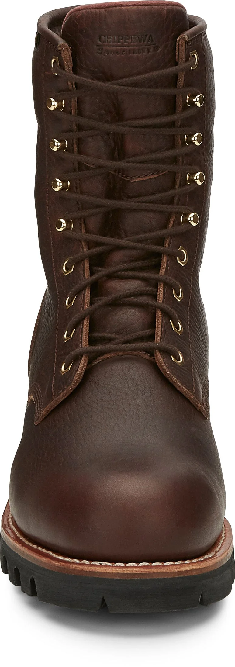 Chippewa Men's Paladin Briar Brown Waterproof Insulated Steel Toe Logger Boots 73060 - Image 6